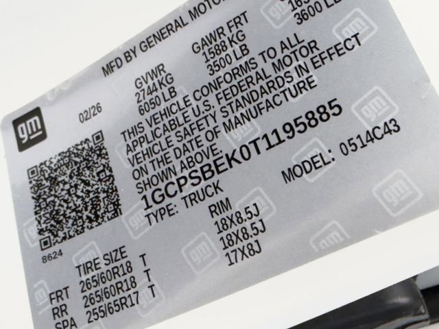 New 2026 Chevrolet Colorado W/T w/ WT Custom Package image 19