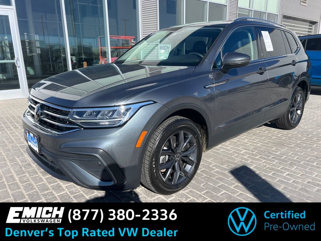 Certified 2022 Volkswagen Tiguan SE