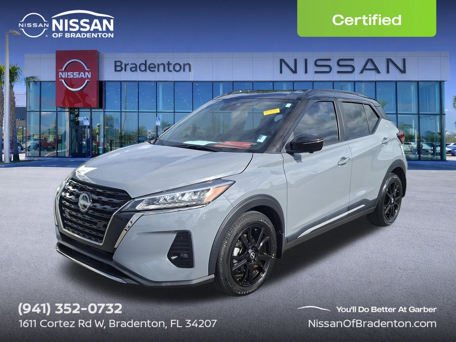 Certified 2024 Nissan Kicks SR