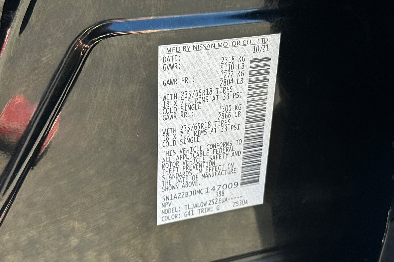 Used 2021 Nissan Murano SV image 30