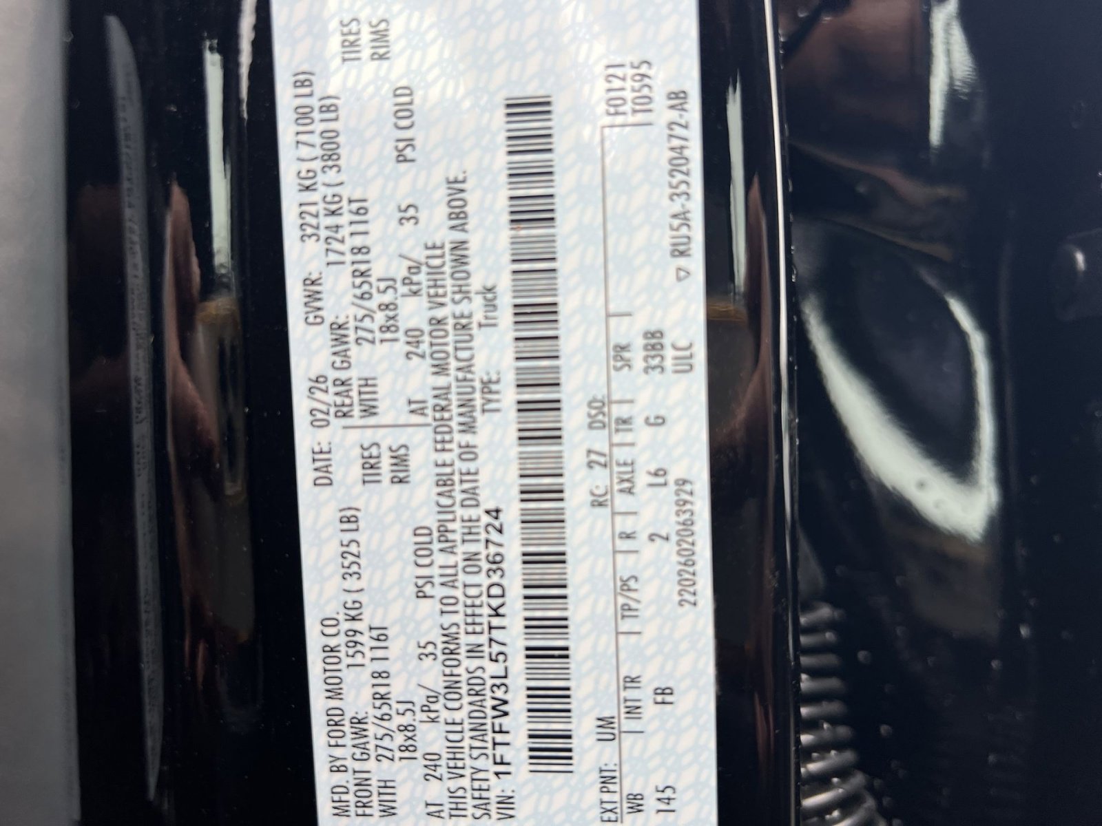 New 2026 Ford F150 XLT w/ Equipment Group 302A MID image 28