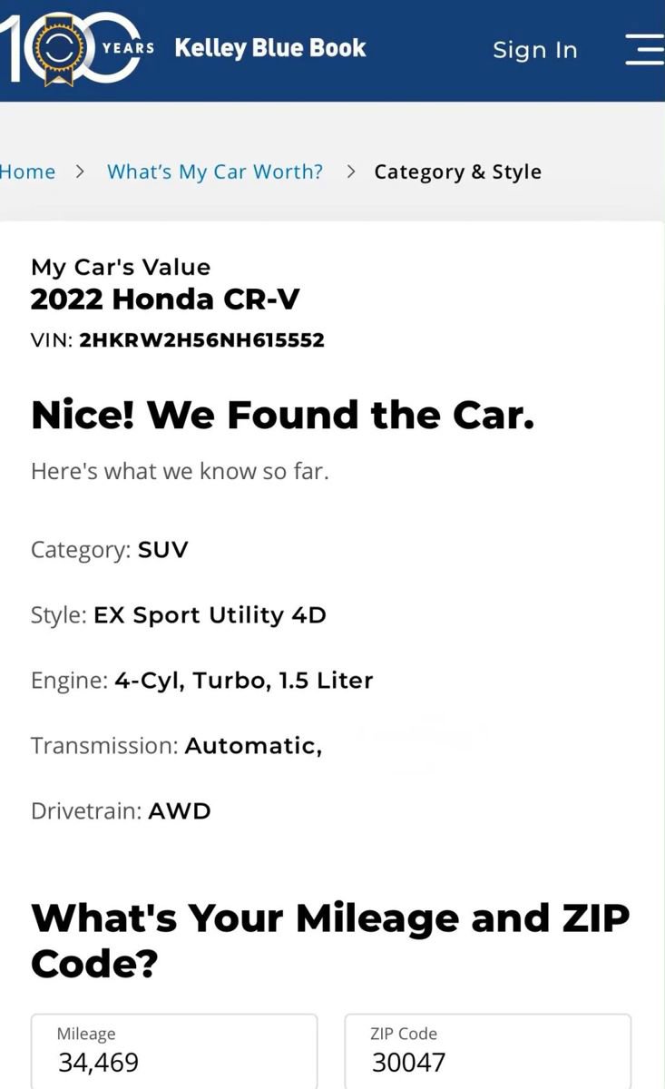 Used 2022 Honda CR-V EX image 3