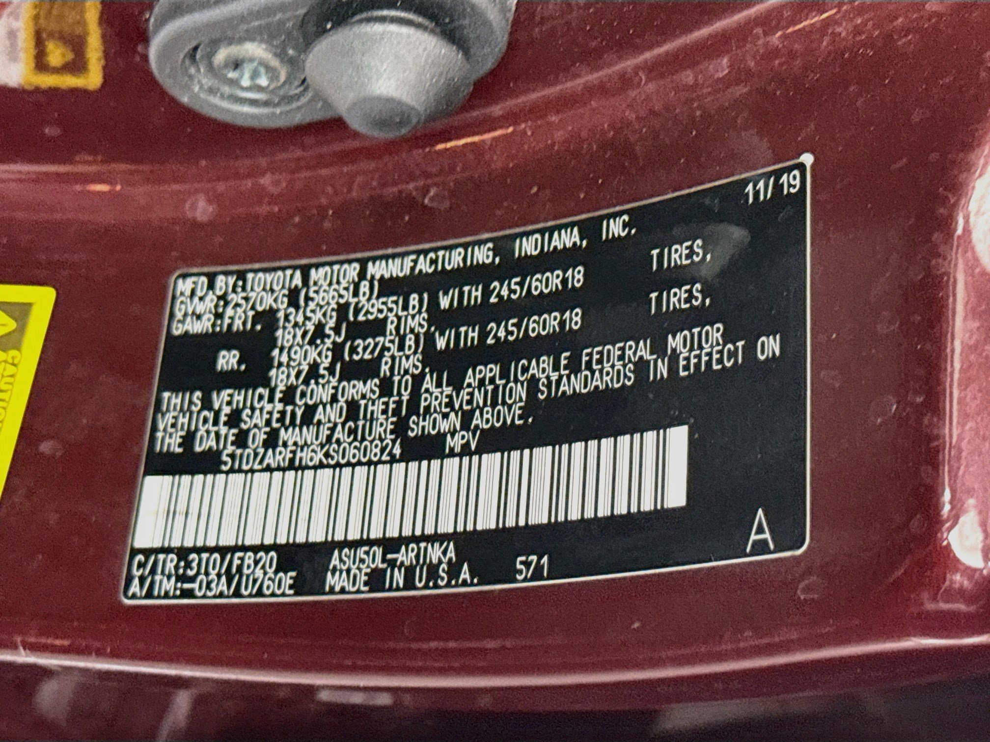 Used 2019 Toyota Highlander LE FWD image 39