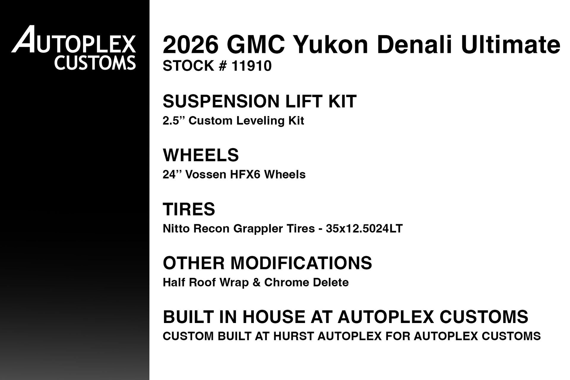Used 2026 GMC Yukon Denali Ultimate AWD/4WD image 2
