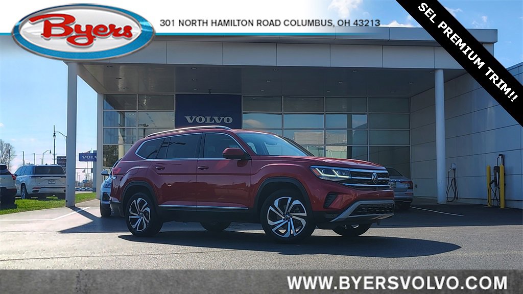 Used 2021 Volkswagen Atlas SEL Premium