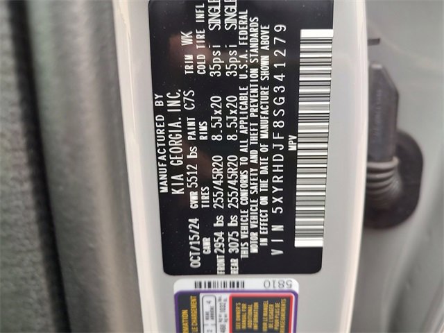 Used 2025 Kia Sorento X-Line EX image 50