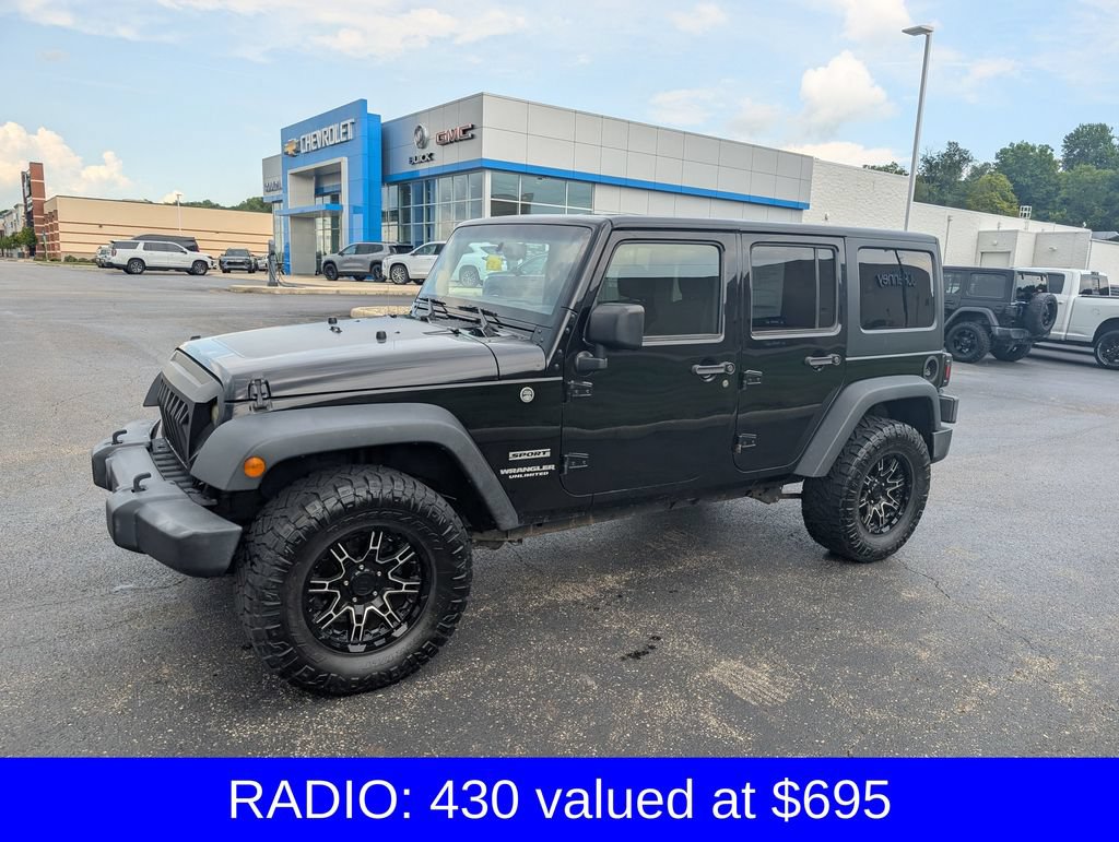 Used 2017 Jeep Wrangler Unlimited Sport w/ Quick Order Package 24S AWD/4WD image 5