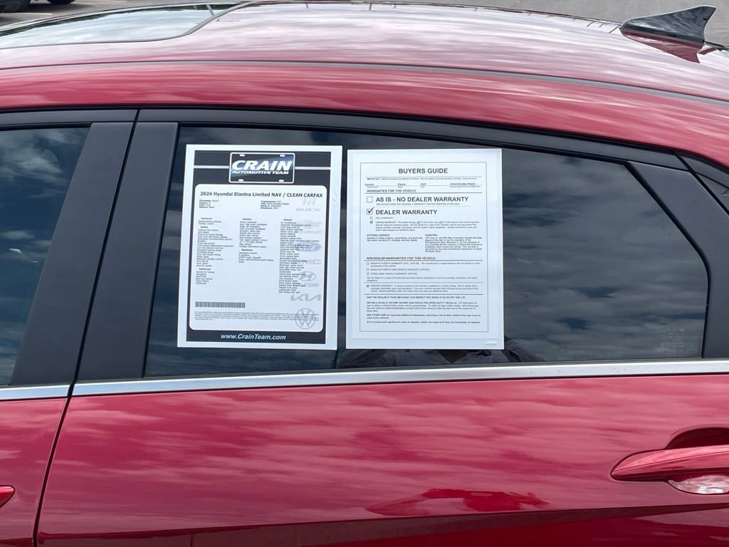 Used 2024 Hyundai Elantra Limited FWD image 2
