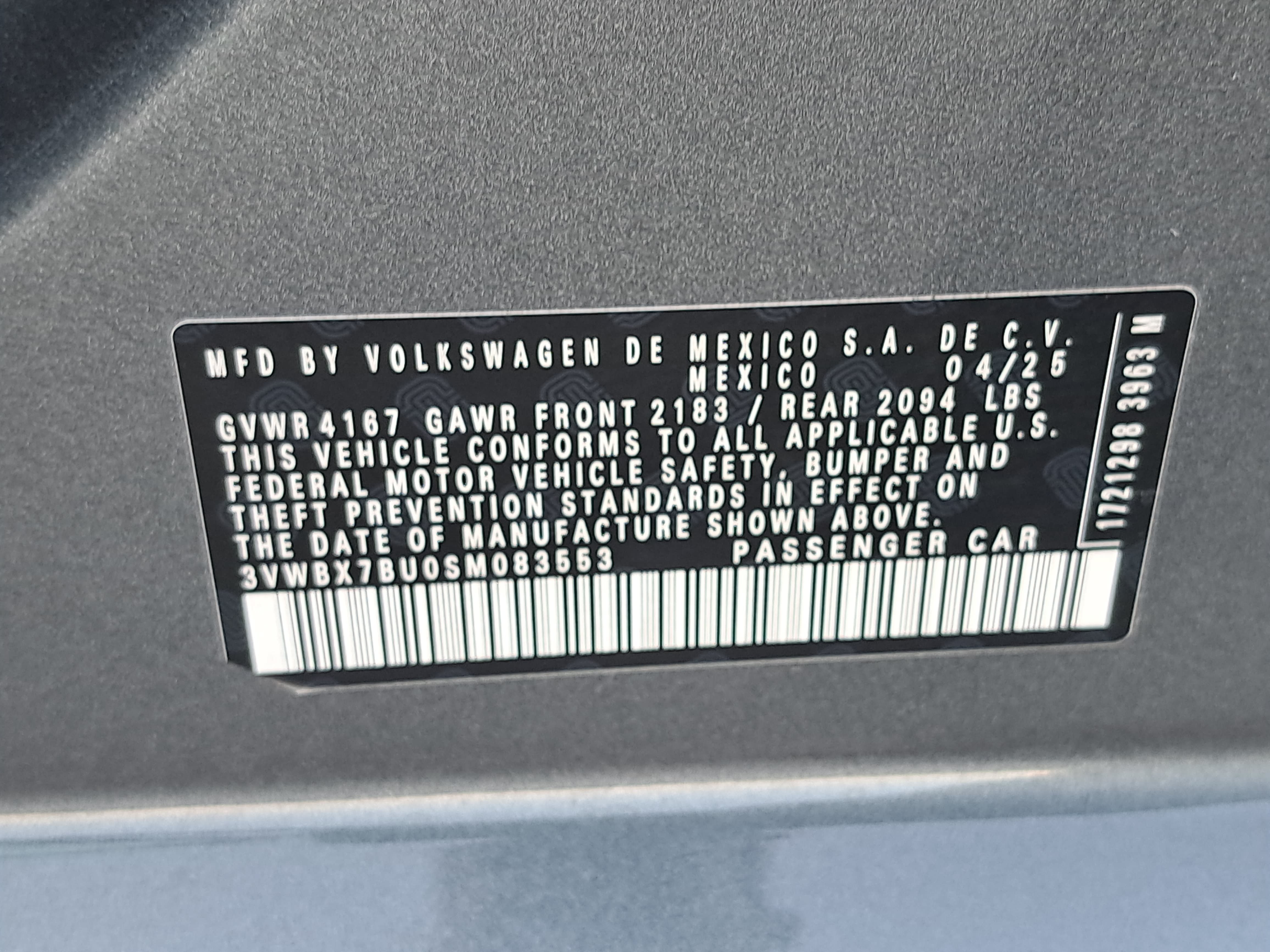Certified 2025 Volkswagen Jetta Sport FWD image 35