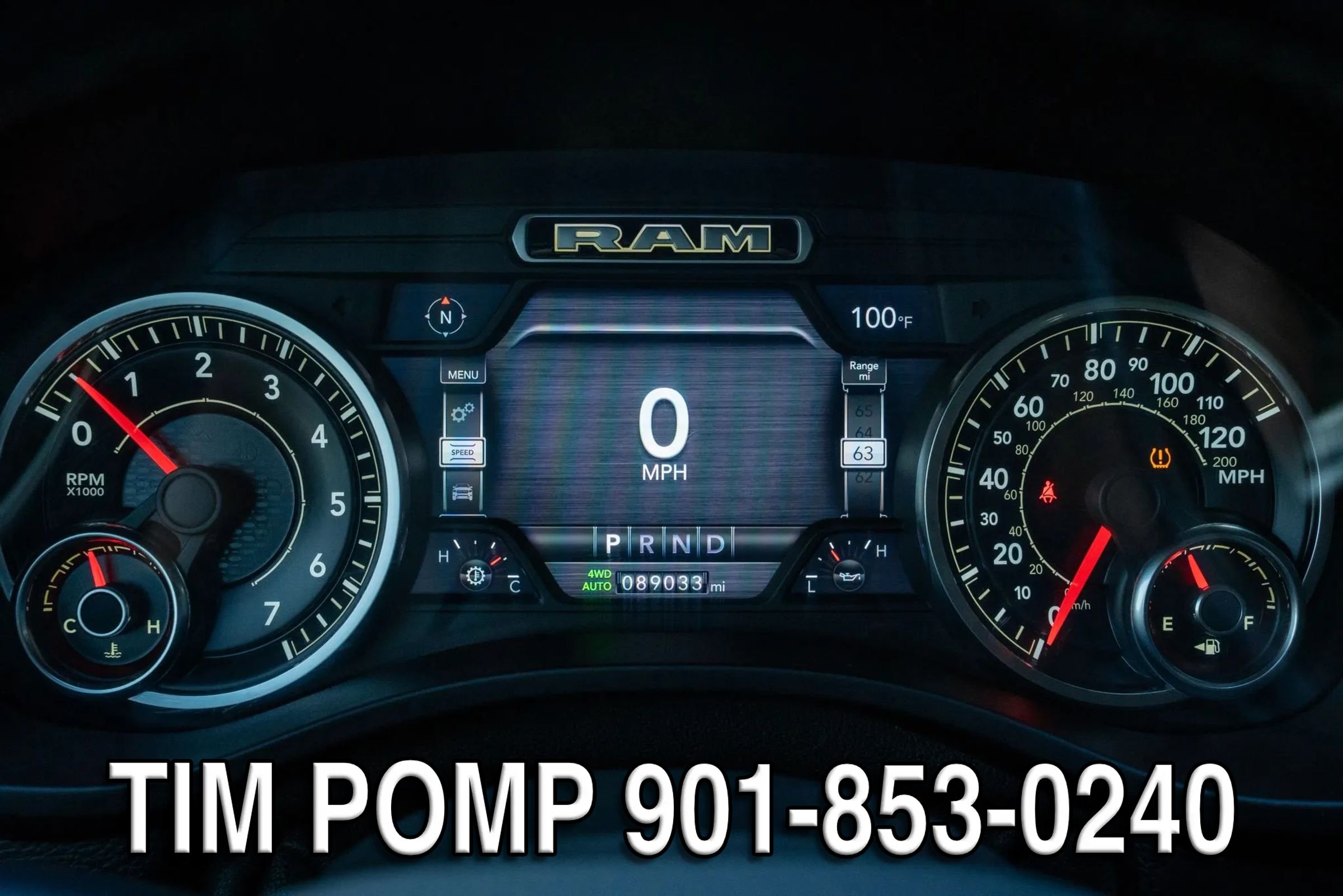 Used 2019 RAM 1500 Laramie AWD/4WD image 18