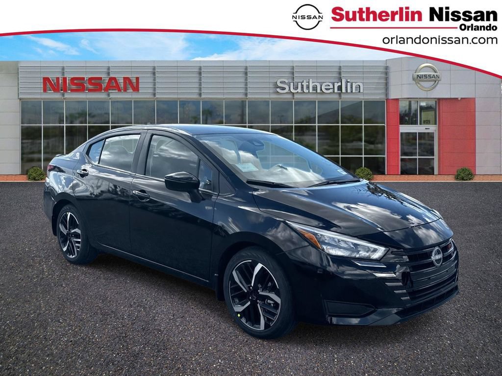 New 2025 Nissan Versa SR w/ Trunk Package FWD image 1