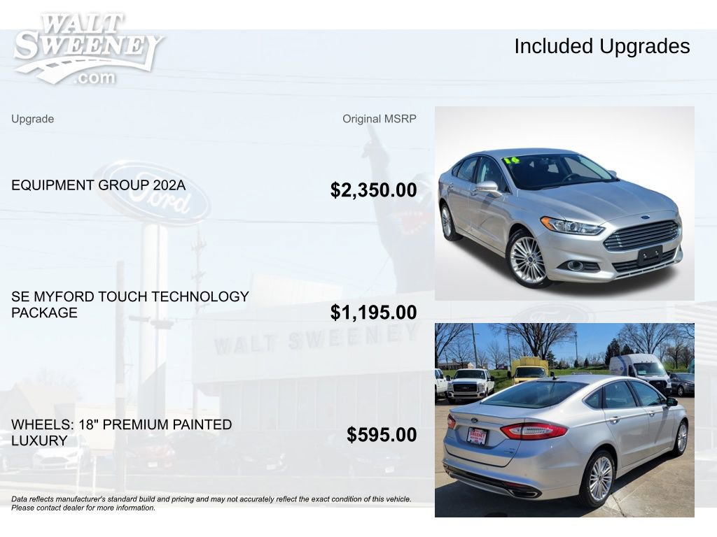 Used 2016 Ford Fusion SE w/ Equipment Group 202A image 11