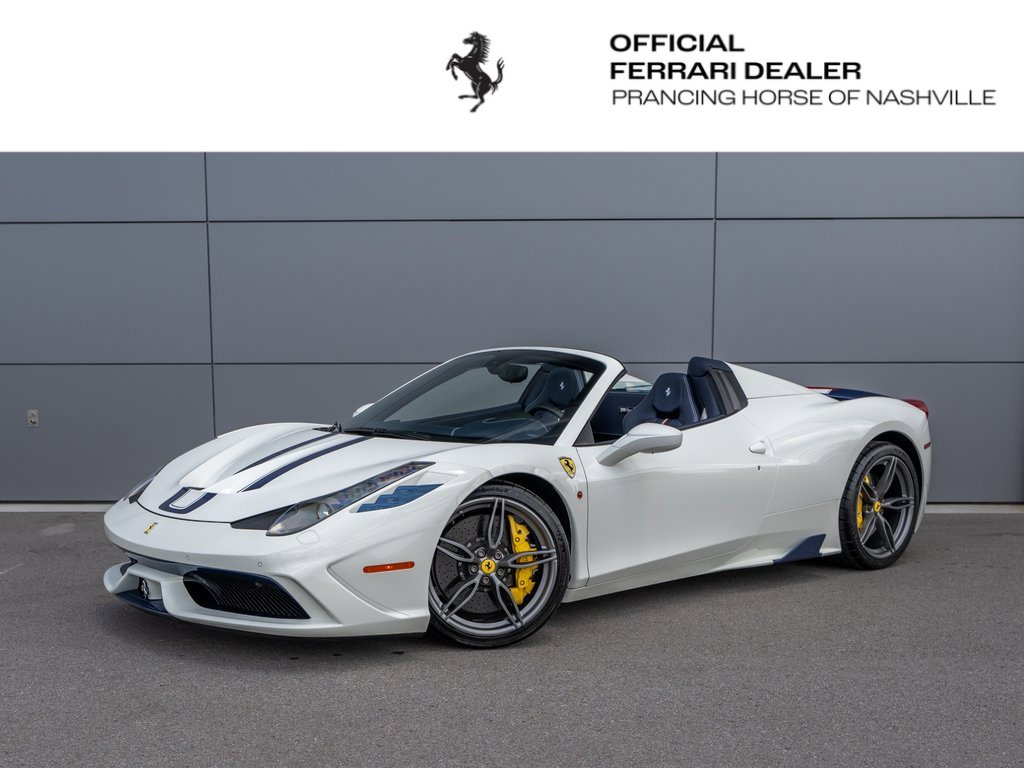 Certified 2015 Ferrari 458 Speciale A