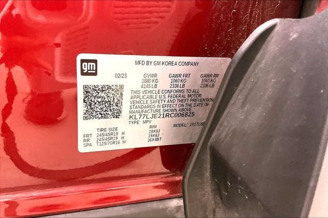 Certified 2024 Chevrolet Trax RS w/ Sunroof Package FWD image 33