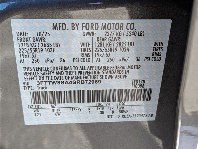 New 2025 Ford Maverick Lariat w/ Black Appearance Package image 16