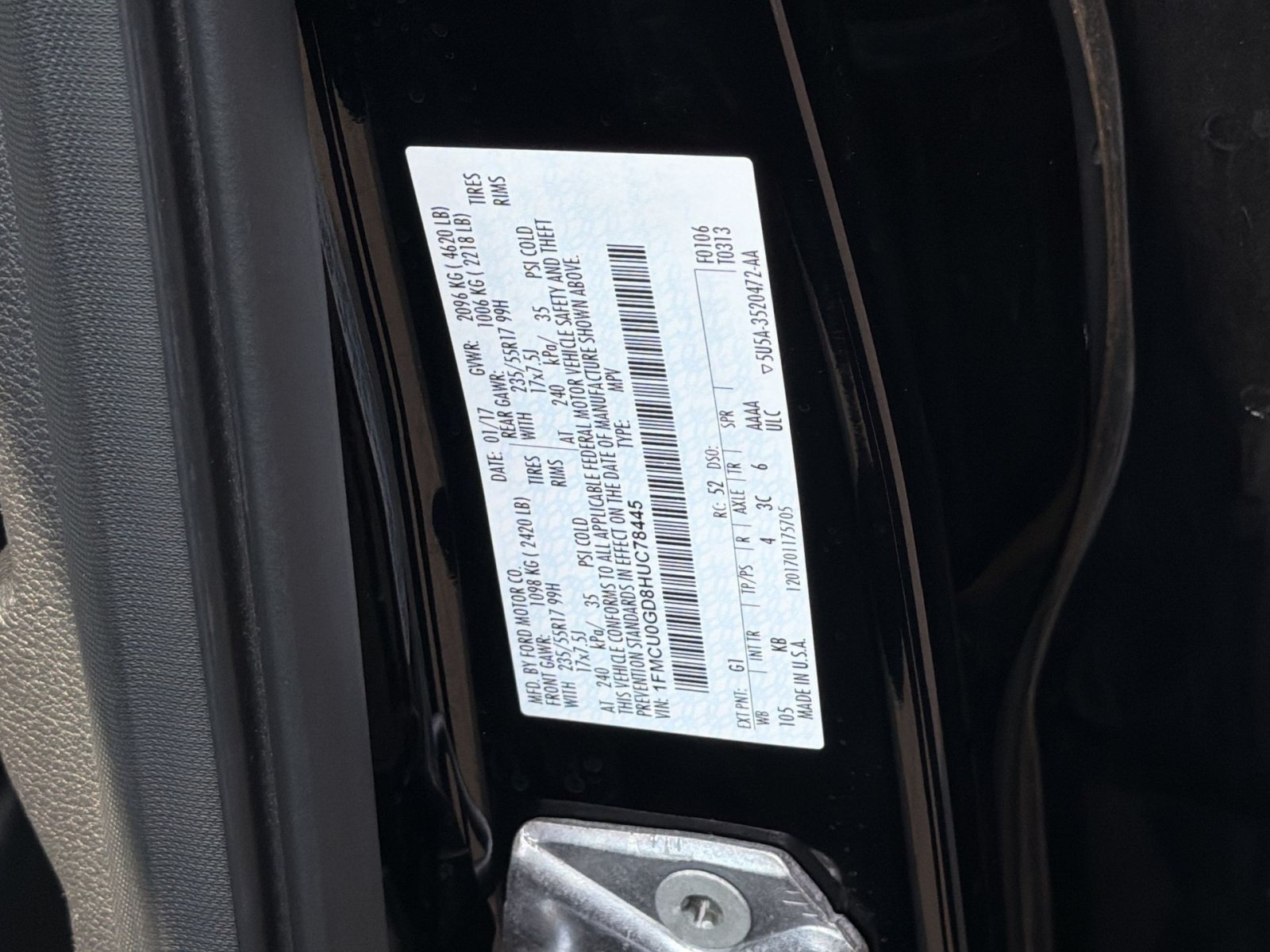 Used 2017 Ford Escape SE FWD image 27