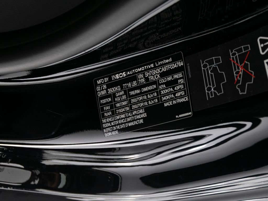 New 2026 INEOS Grenadier Quartermaster Black Edition AWD/4WD image 45