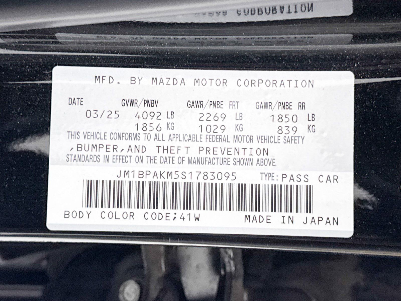 Certified 2025 MAZDA MAZDA3 s Sport image 37