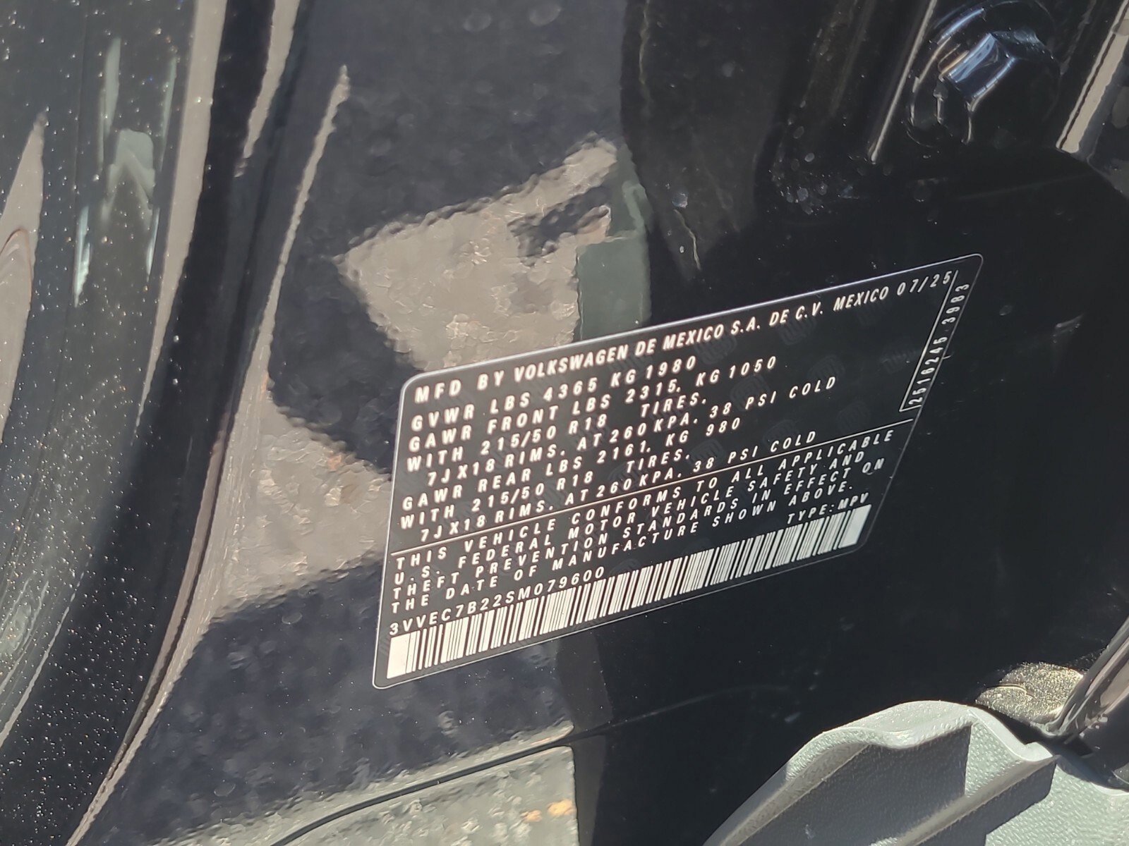 New 2025 Volkswagen Taos SE image 21