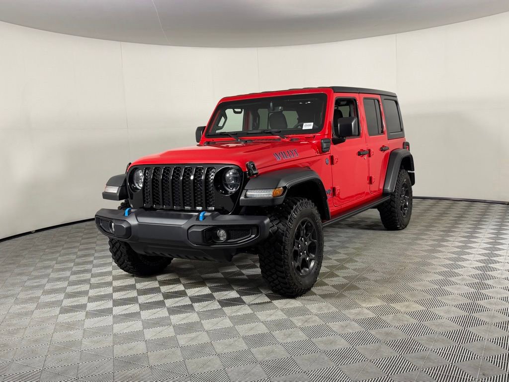 Certified 2023 Jeep Wrangler Willys 4xe w/ 8.4" Radio Group image 3