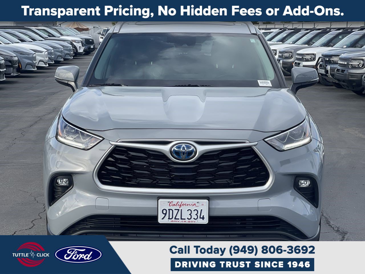 Used 2023 Toyota Highlander Bronze Edition image 2