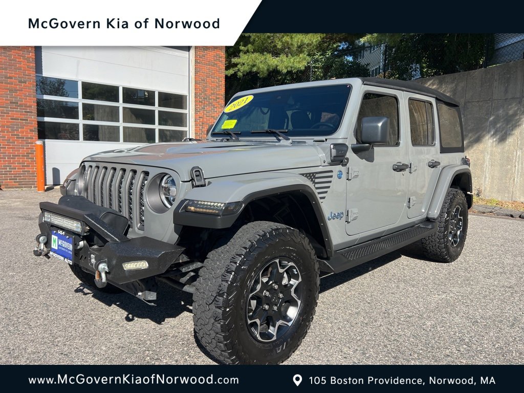 Used 2021 Jeep Wrangler Unlimited Rubicon 4xe w/ Cold Weather Group