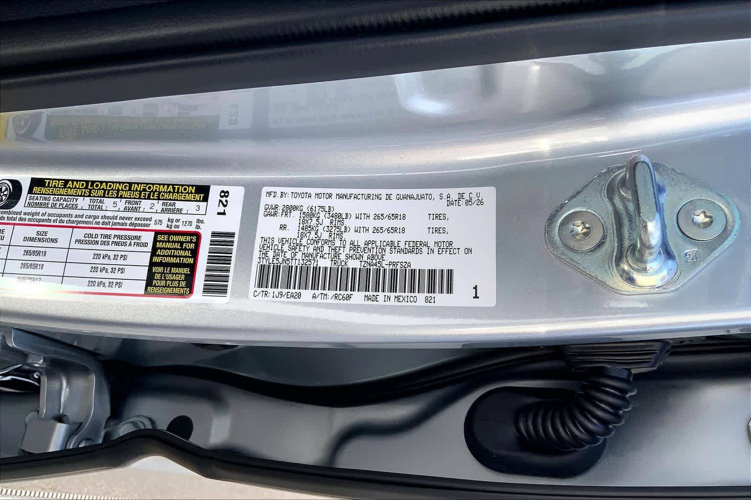 New 2026 Toyota Tacoma TRD Sport AWD/4WD image 21