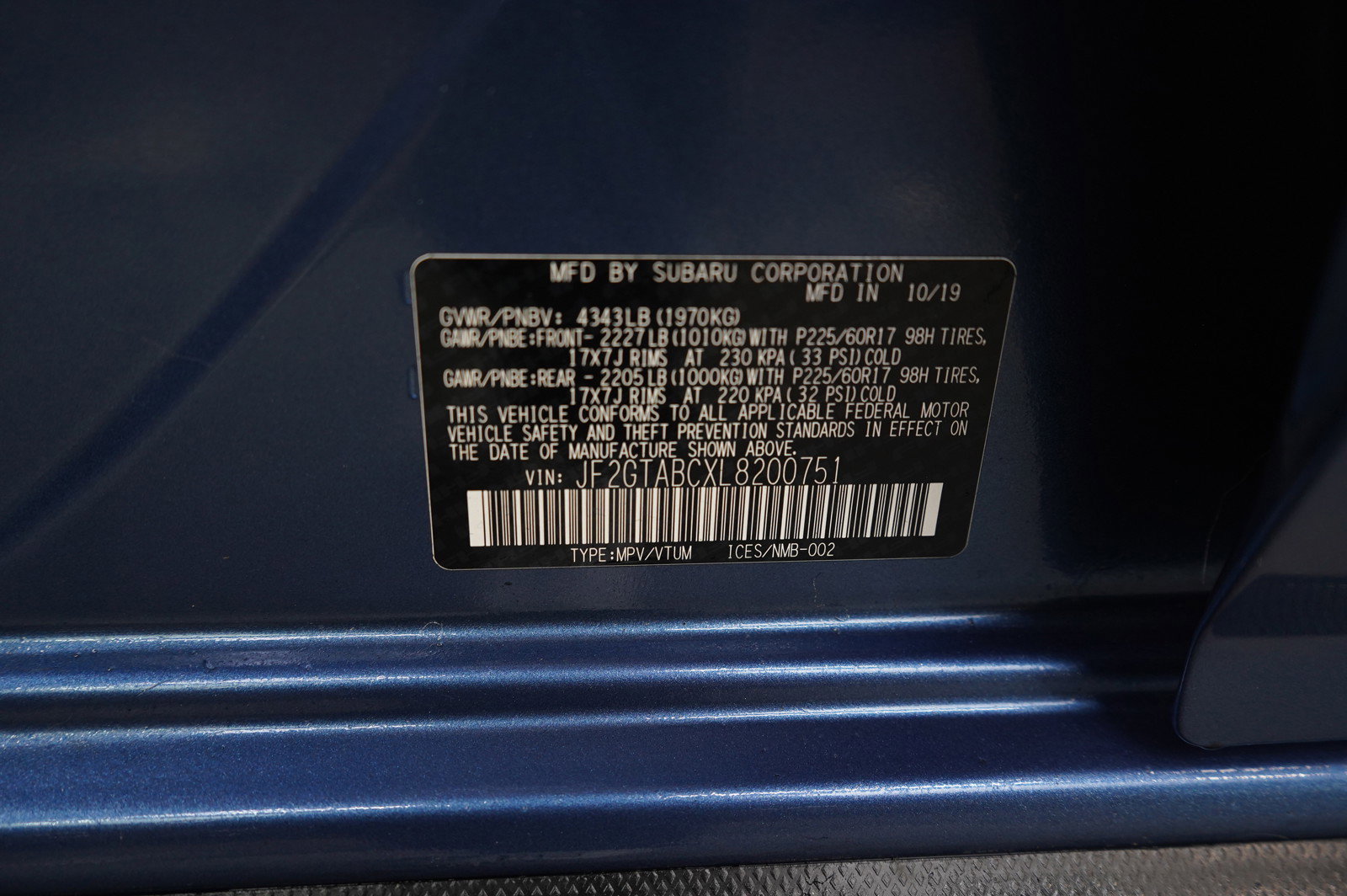 Used 2020 Subaru Crosstrek 2.0i image 24