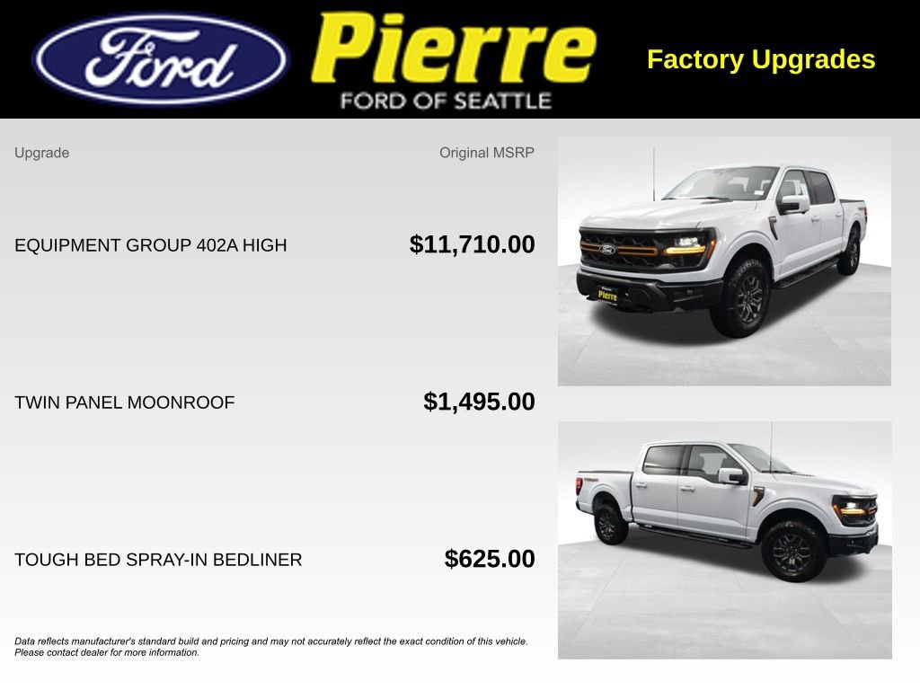 New 2025 Ford F150 Tremor w/ Equipment Group 402A High AWD/4WD image 13