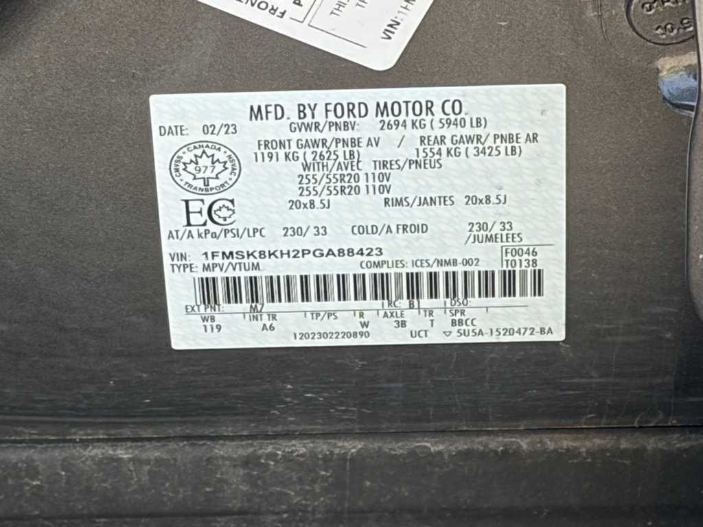 Used 2023 Ford Explorer ST-Line w/ Class IV Trailer Tow Package AWD/4WD image 23