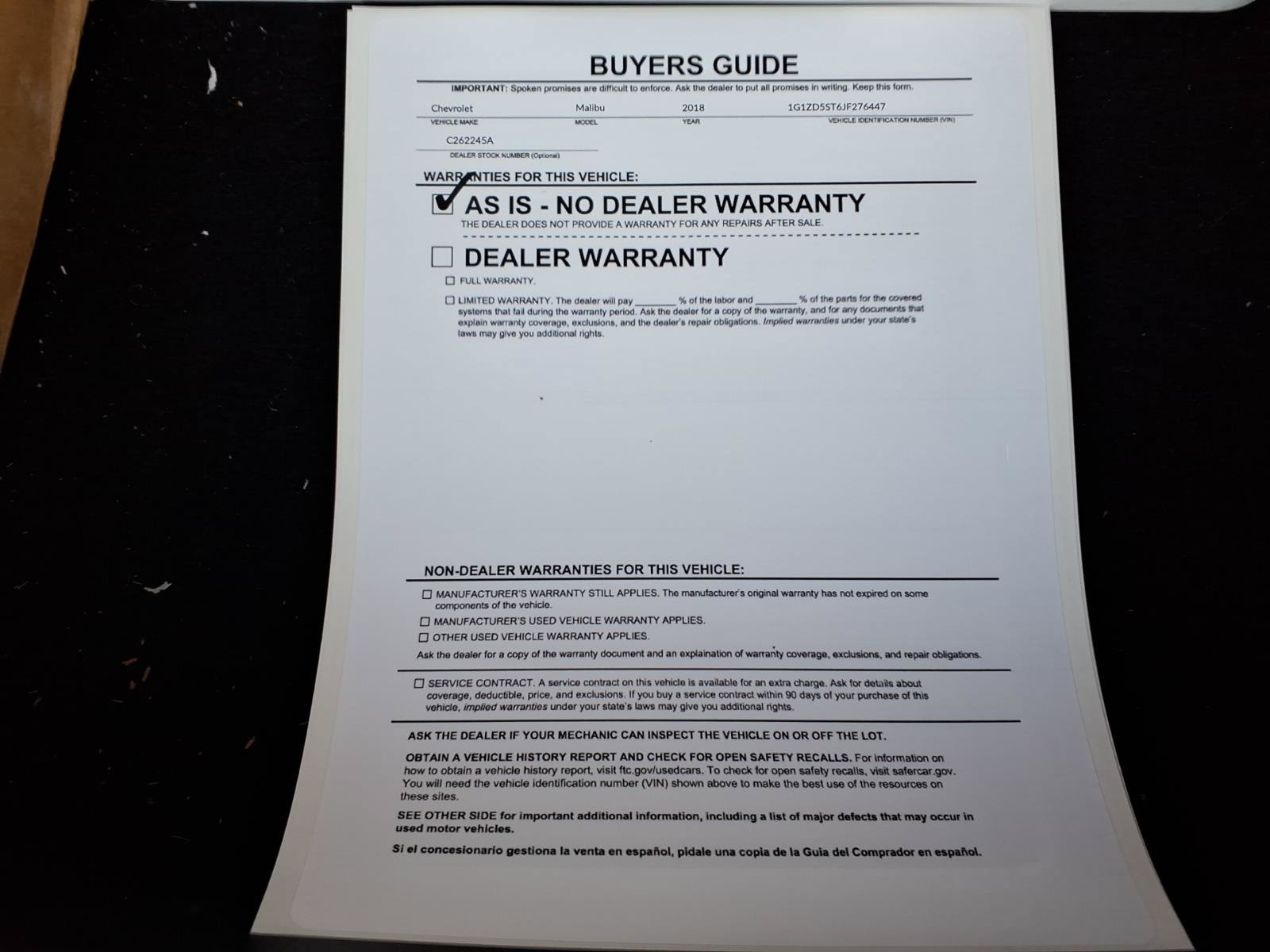 Used 2018 Chevrolet Malibu LT w/ Driver Confidence Package FWD image 34