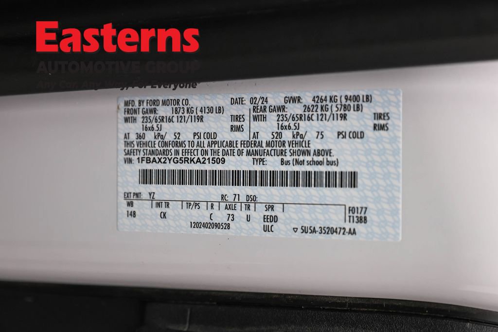 Used 2024 Ford Transit 350 XLT image 34