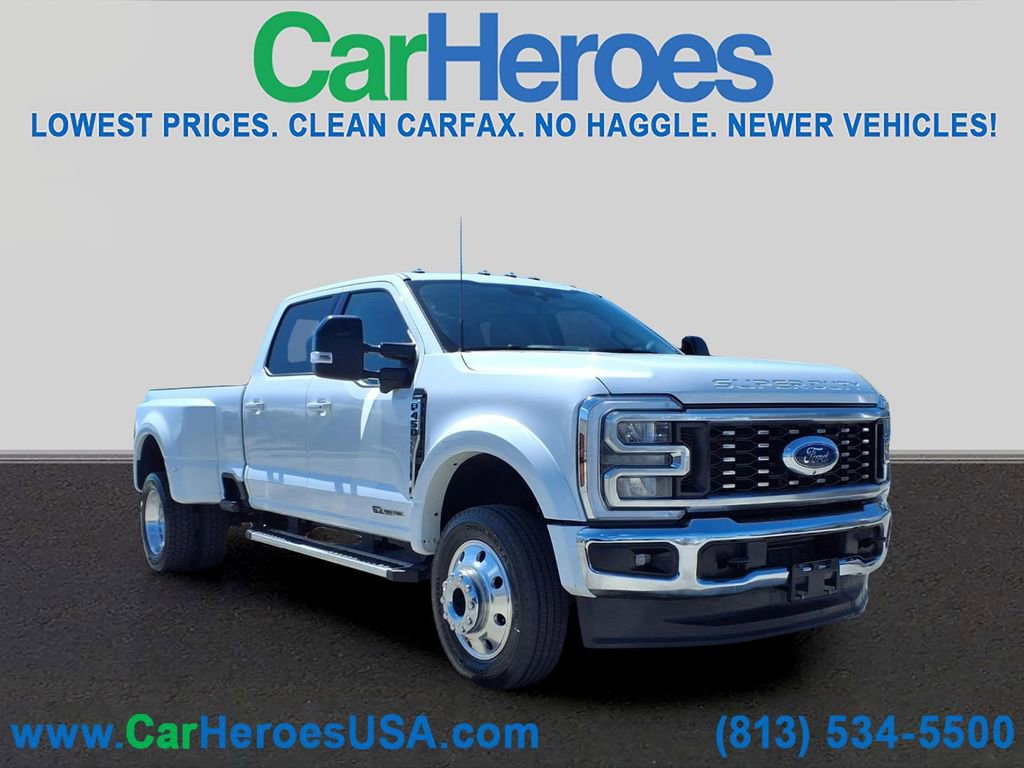 Used 2024 Ford F450 Lariat w/ Camper Package image 1