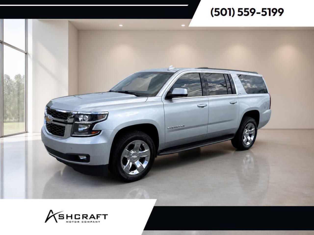 Used 2017 Chevrolet Suburban LT w/ Luxury Package RWD image 1