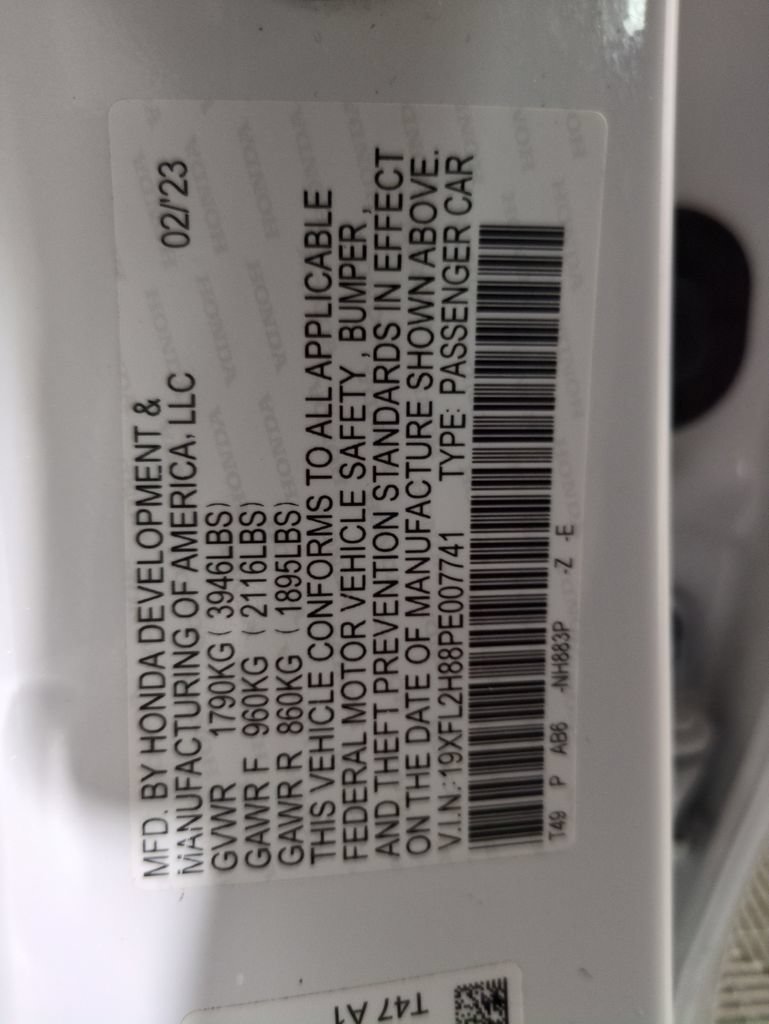Certified 2023 Honda Civic Sport image 23