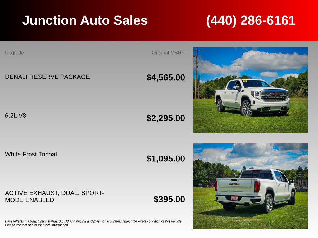 Used 2024 GMC Sierra 1500 Denali w/ Denali Reserve Package AWD/4WD image 5
