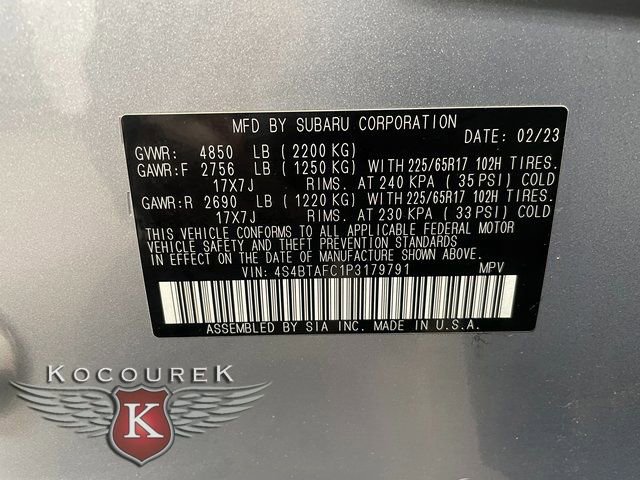 Used 2023 Subaru Outback Premium image 27