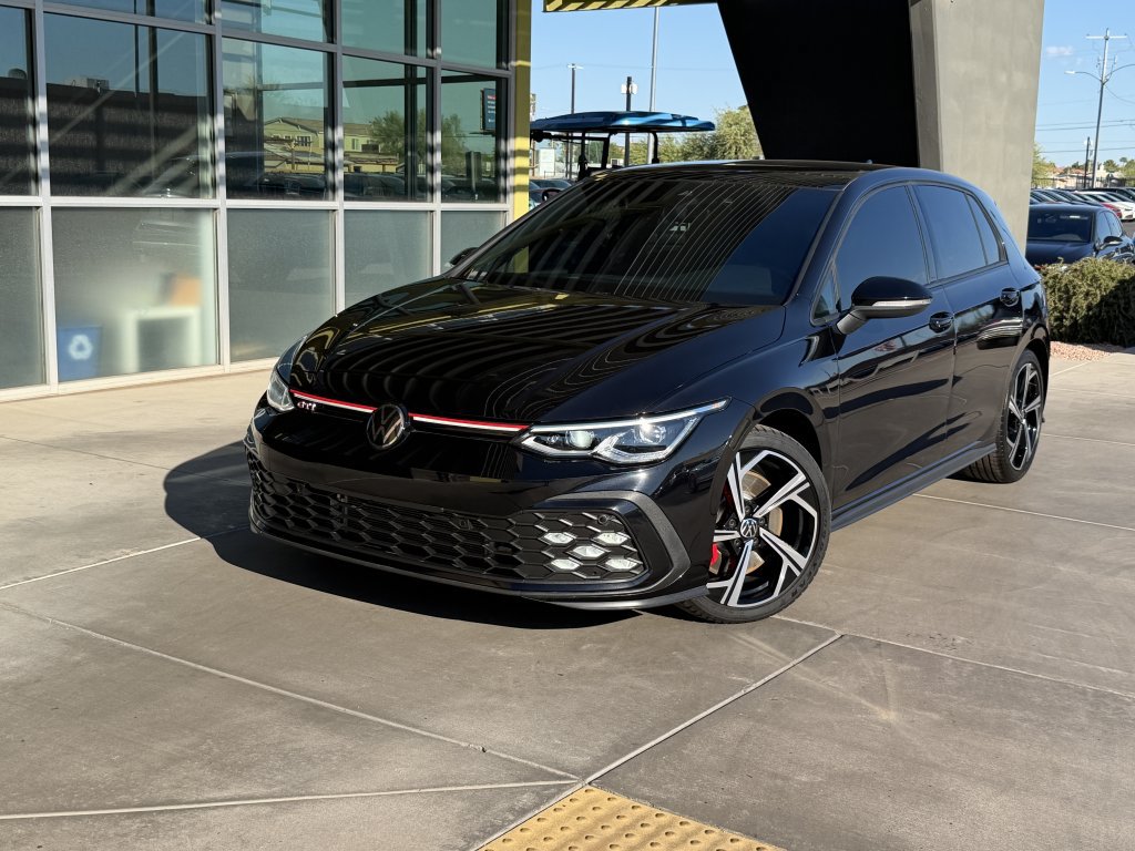 Used 2024 Volkswagen GTI SE w/ SE Leather Seats Package FWD image 2