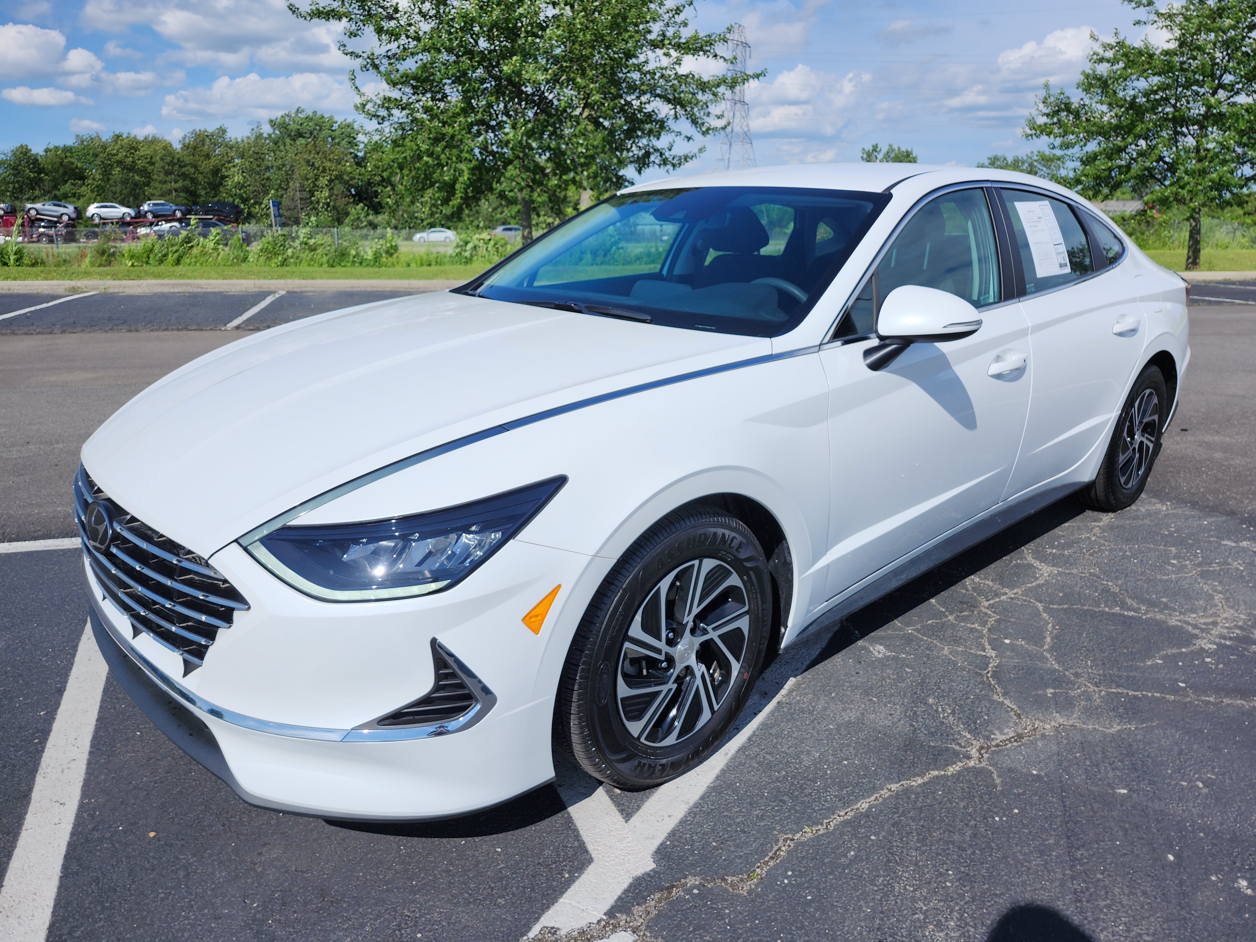 Used 2021 Hyundai Sonata Blue FWD image 13