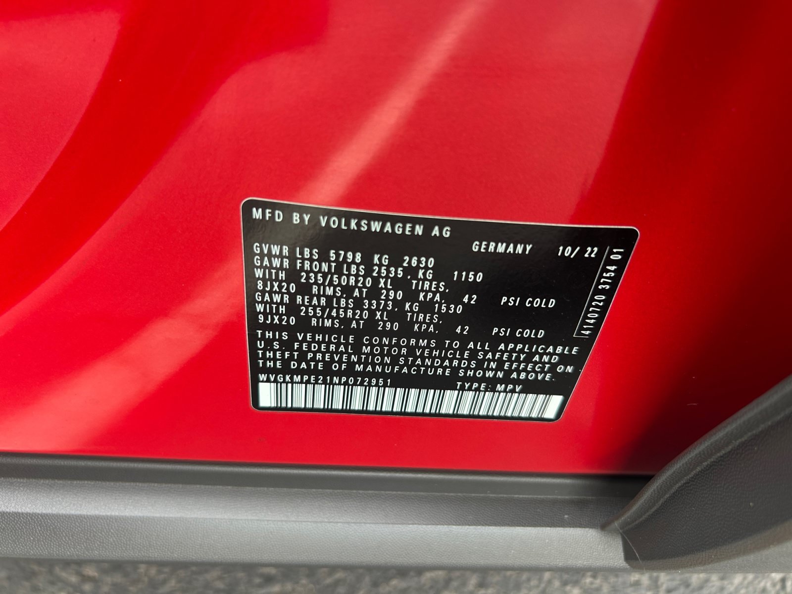 Certified 2022 Volkswagen ID.4 Pro S RWD image 24