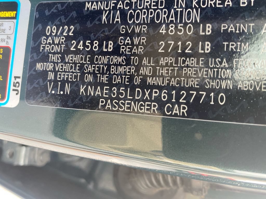 Used 2023 Kia Stinger GT-Line w/ Sun & Sound Package RWD image 27
