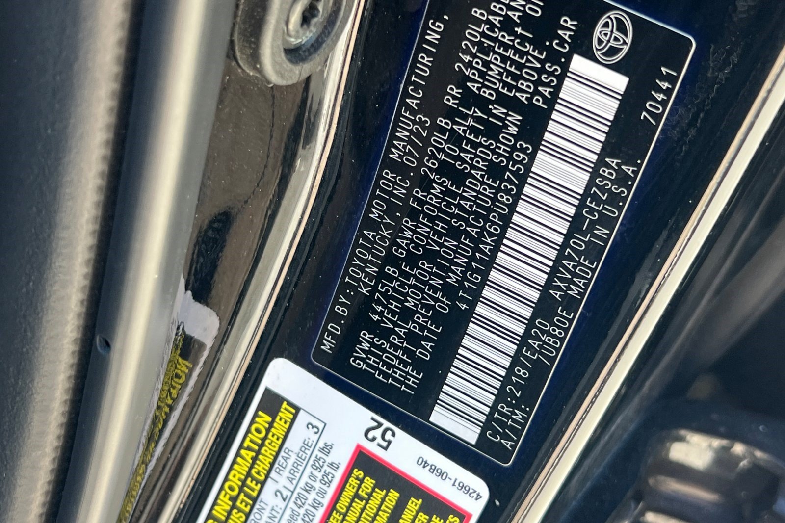 Used 2023 Toyota Camry SE FWD image 23