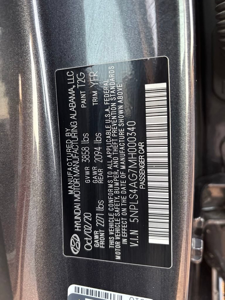 Used 2021 Hyundai Elantra SEL w/ Convenience Package FWD image 10