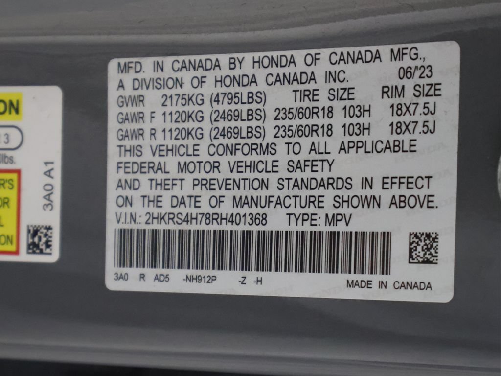 Certified 2024 Honda CR-V EX-L image 56
