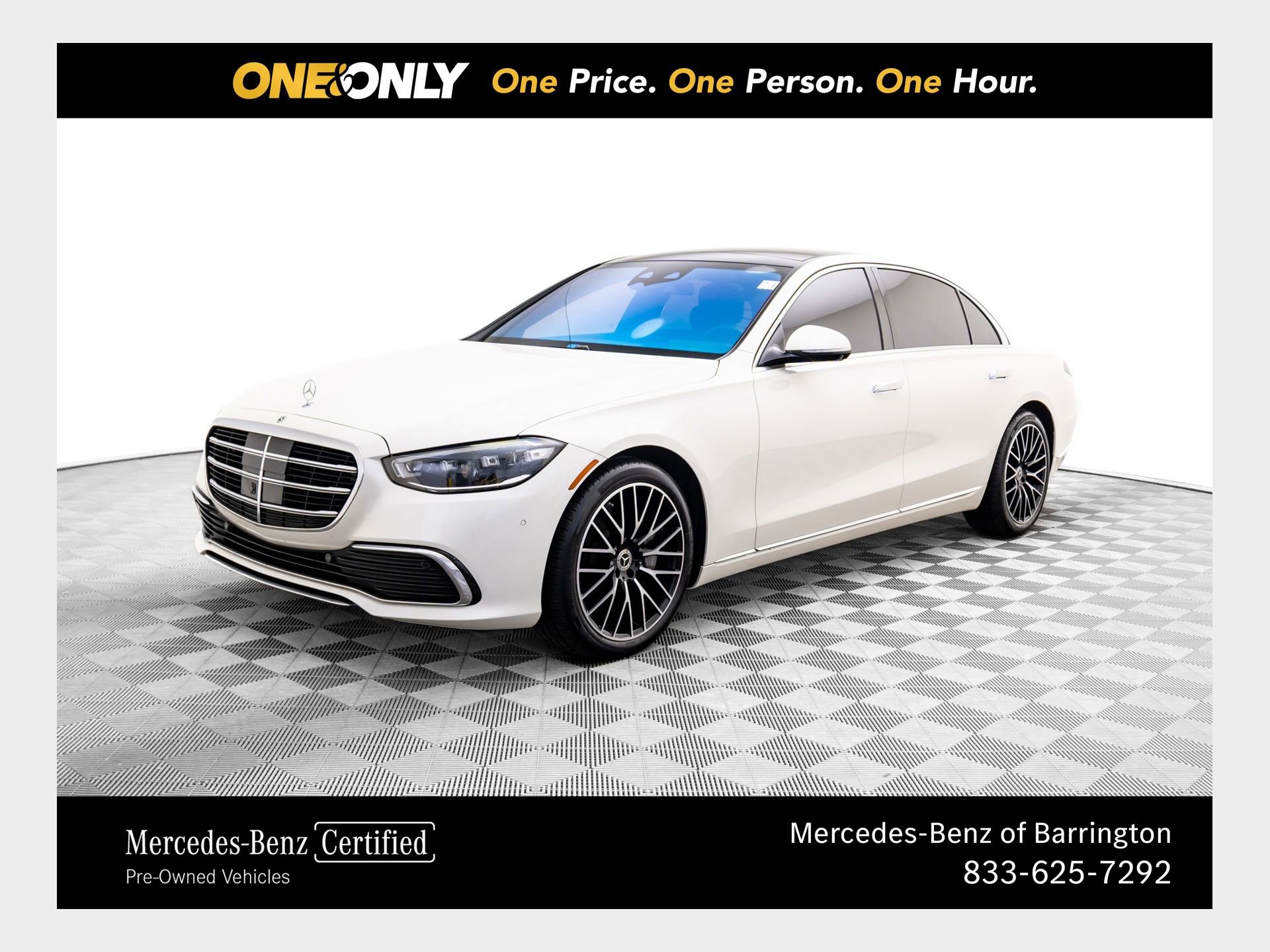 Certified 2023 Mercedes-Benz S 580 4MATIC Sedan 360° Tour