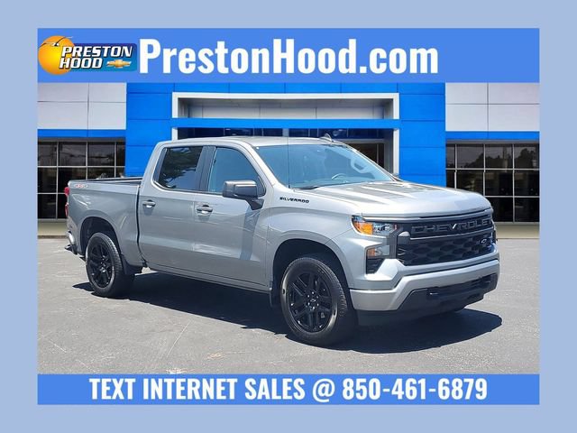 Certified 2023 Chevrolet Silverado 1500 Custom w/ LPO, Dark Essentials Package