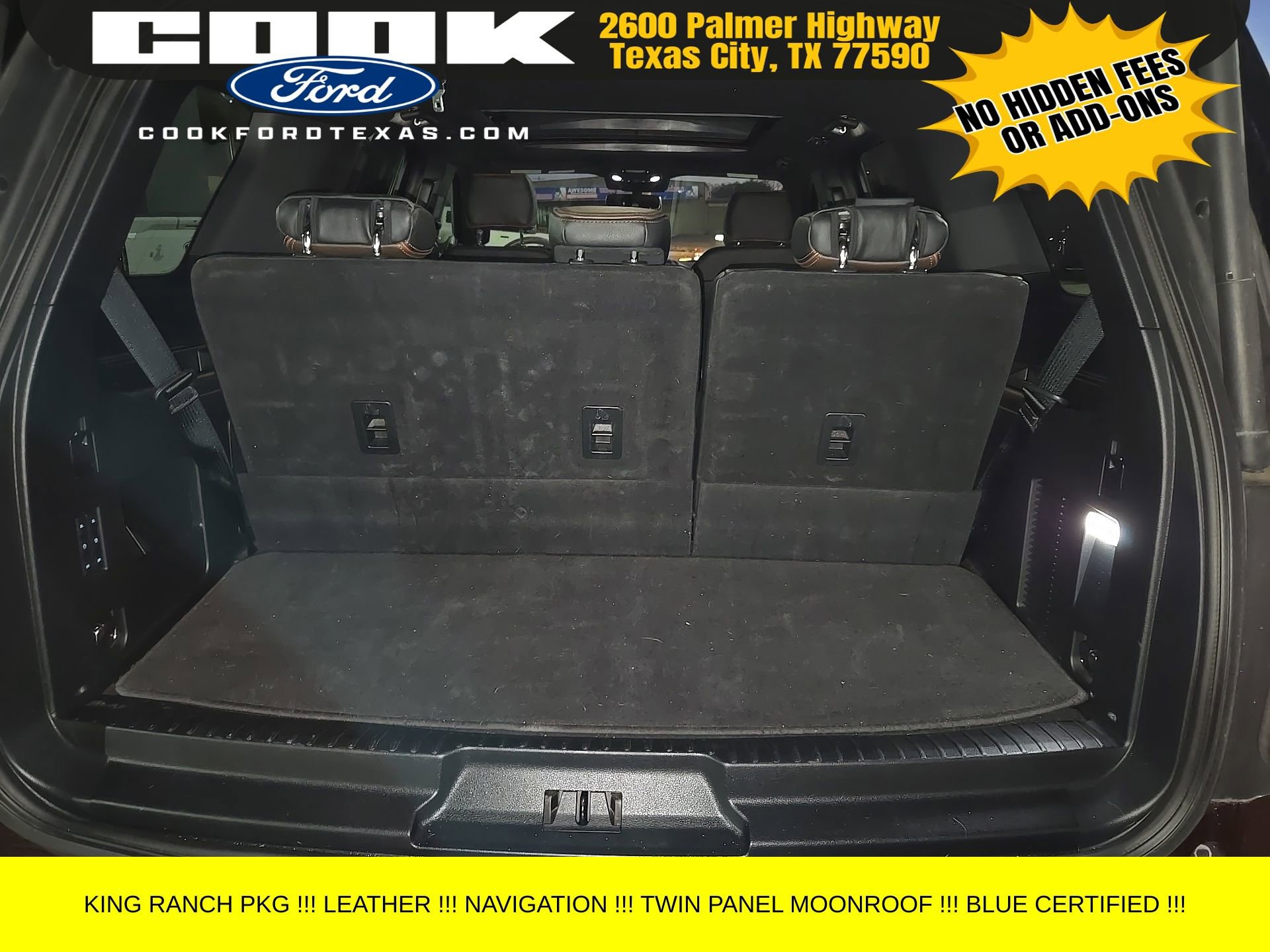 Certified 2020 Ford Expedition King Ranch w/ Cargo Package image 12