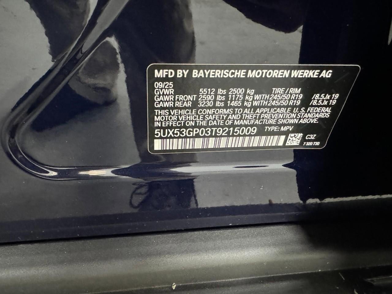 New 2026 BMW X3 xDrive30 w/ Convenience Package image 31