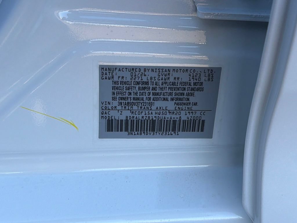 Used 2026 Nissan Sentra SR w/ SR All Weather Package FWD image 31