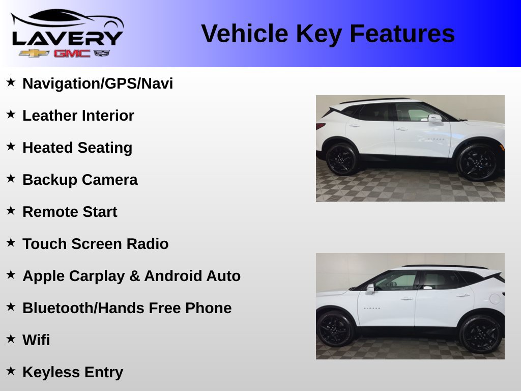 Used 2024 Chevrolet Blazer LT w/ LPO, Floor Liner Package FWD image 2